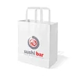 8 X 10 Inch Custom Paper Shopping Bag With Handles | https://www.bestnamebadges.com