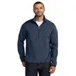 Port Authority Active 1/2-Zip Soft Shell Jacket. | https://www.bestnamebadges.com