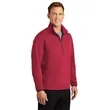 Port Authority Active 1/2-Zip Soft Shell Jacket. | https://www.bestnamebadges.com