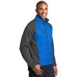 Port Authority Hybrid Soft Shell Jacket. | https://www.bestnamebadges.com