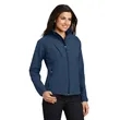 Port Authority Women's Textured Soft Shell Jacket. | https://www.bestnamebadges.com