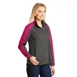 Port Authority Women's Active Colorblock Soft Shell Jacket. | https://www.bestnamebadges.com