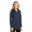 Port Authority Women's Active Hooded Soft Shell Jacket. | https://www.bestnamebadges.com