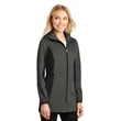 Port Authority Women's Active Hooded Soft Shell Jacket. | https://www.bestnamebadges.com