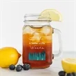16 Oz Custom Mason Jars With Handles | https://www.bestnamebadges.com