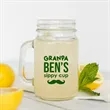 16 Oz Custom Mason Jars With Handles | https://www.bestnamebadges.com