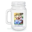 16 Oz Custom Mason Jars With Handles | https://www.bestnamebadges.com