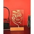 Custom LED Acrylic Light Stands | https://www.bestnamebadges.com