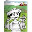 Coloring Book - All About Vegetables | https://www.bestnamebadges.com