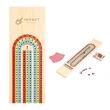 3-Track Travel Cribbage Game | https://www.bestnamebadges.com