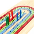 3-Track Travel Cribbage Game | https://www.bestnamebadges.com