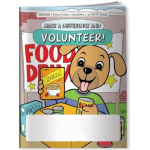 Coloring Book - Make a Difference and Volunteer!
