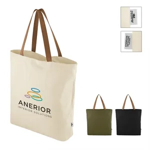 Larchmont 9 Oz. Recycled Cotton Canvas Tote Bag | https://www.bestnamebadges.com