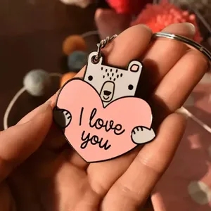Custom Hard Enamel Metal Keychains
