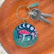Custom Hard Enamel Metal Keychains | https://www.bestnamebadges.com