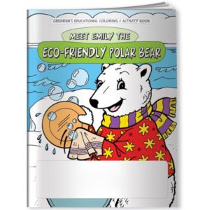 Coloring Book - Eco-Friendly Polar Bear