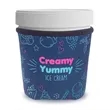 Full Color Neoprene Ice Cream Pint Sleeves | https://www.bestnamebadges.com