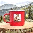 16 Oz Custom Campfire Metal Mug | https://www.bestnamebadges.com