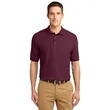 Port Authority Extended Size Silk Touch Polo | https://www.bestnamebadges.com