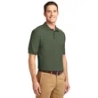 Port Authority Extended Size Silk Touch Polo | https://www.bestnamebadges.com