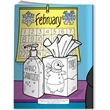 Coloring Book - Cold and Flu | https://www.bestnamebadges.com