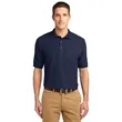 Port Authority Extended Size Silk Touch Polo | https://www.bestnamebadges.com