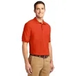 Port Authority Extended Size Silk Touch Polo | https://www.bestnamebadges.com