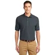 Port Authority Extended Size Silk Touch Polo | https://www.bestnamebadges.com