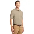 Port Authority Extended Size Silk Touch Polo | https://www.bestnamebadges.com