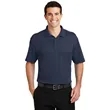 Port Authority Silk Touch Interlock Performance Polo. | https://www.bestnamebadges.com