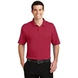 Port Authority Silk Touch Interlock Performance Polo. | https://www.bestnamebadges.com