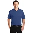 Port Authority Silk Touch Interlock Performance Polo. | https://www.bestnamebadges.com