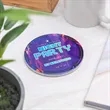 4 Inch Full Color Round Ceramic Coasters | https://www.bestnamebadges.com