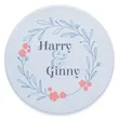 4 Inch Full Color Round Ceramic Coasters | https://www.bestnamebadges.com