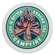 4 Inch Full Color Round Ceramic Coasters | https://www.bestnamebadges.com
