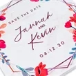 4 Inch Full Color Square Ceramic Coasters | https://www.bestnamebadges.com