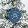 Full Color Ceramic Christmas Ornament | https://www.bestnamebadges.com