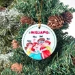 Full Color Ceramic Christmas Ornament | https://www.bestnamebadges.com