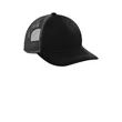 Port Authority Unstructured Snapback Trucker Cap | https://www.bestnamebadges.com