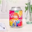 Full Color Slap Wrap Can Sleeves | https://www.bestnamebadges.com