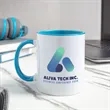 11oz Two Tone Full Color Mugs | https://www.bestnamebadges.com
