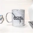 11oz Marble Coffee Mugs | https://www.bestnamebadges.com