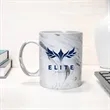 11oz Marble Coffee Mugs | https://www.bestnamebadges.com