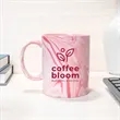 11oz Marble Coffee Mugs | https://www.bestnamebadges.com