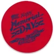 4 Inch Round Foam Coasters | https://www.bestnamebadges.com