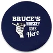 4 Inch Round Foam Coasters | https://www.bestnamebadges.com