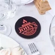 4 Inch Round Foam Coasters | https://www.bestnamebadges.com