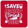 4 Inch Square Foam Coasters | https://www.bestnamebadges.com