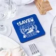 4 Inch Square Foam Coasters | https://www.bestnamebadges.com