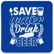 4 Inch Square Foam Coasters | https://www.bestnamebadges.com